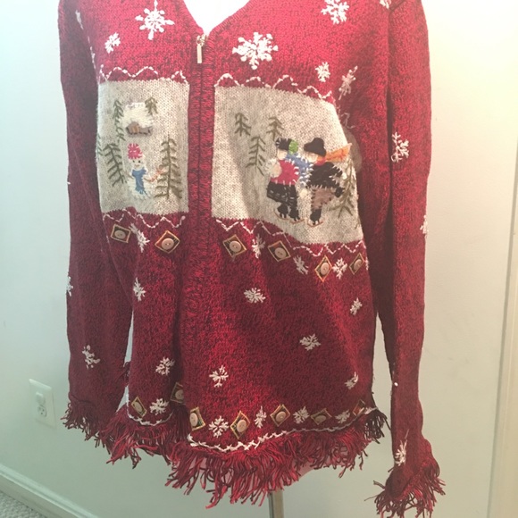 🎄HOLIDAY SWEATER 🌲 Jacket - Picture 5 of 7